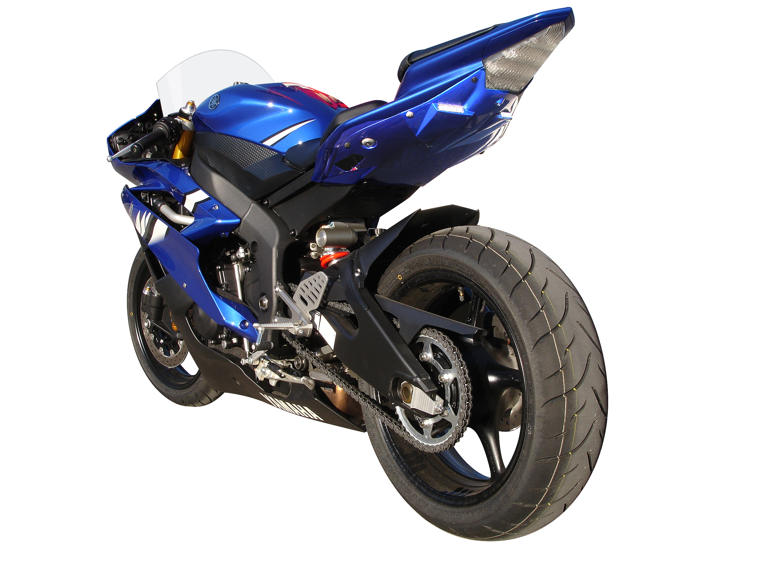 yamaha r6 blue