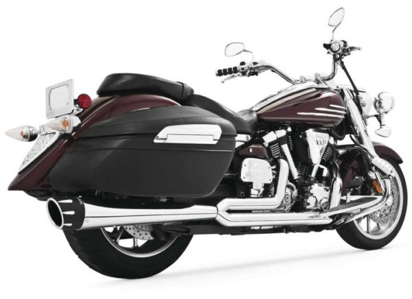 freedom true dual exhaust for yamaha road star