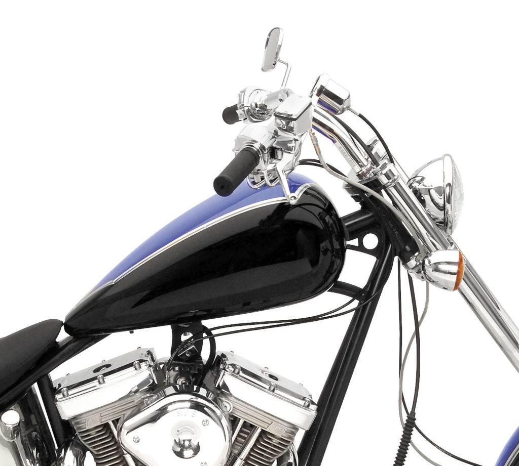 Custom Stretched Gas Tank 4.7 Gallon HarleyDavidson