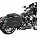 Freedom Performance Exhaust Combat 2-1 Shorty Black W/Black Tip (4.5") 2006-2016 Harley-Davidson Dyna