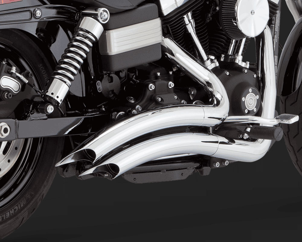 Vance Hines Big Radius Into Dual Exhaust For Harley Breakout 26065