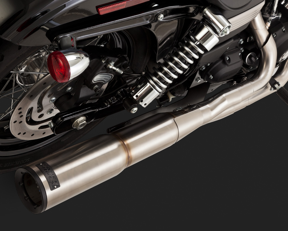 Vance & Hines Stainless HiOutput 2Into1 Exhaust Stainless Steel