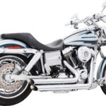 Freedom Amendment Exhaust Chrome Harley Davidson Dyna FXD 2006-2017