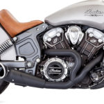 Freedom Scout Turnout 2-into-1 Exhaust Black Indian  Scout / Scout Sixty / Scout Bobber 2015-2024