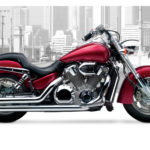 Hard Krome 3" Big Straights Exhaust Chrome 2002-2008 Honda VTX1800 R,S,N