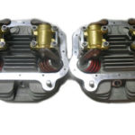 V-Twin Manufacturing Canada - Panhead Cylinder Heads Full Assembly - 10-1067