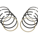 V-Twin Manufacturing Canada - 80  Shovelhead Piston Ring Set .010 Oversize - 11-0186