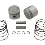 V-Twin Manufacturing Canada - 74  Overhead Valve Piston Set Standard Size - 11-0307