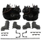 V-Twin Manufacturing Canada - Cast Iron Cylinder Head Set with Valves - 11-0850