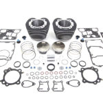 V-Twin Manufacturing Canada - 110 CI Cylinder Kit Black - 11-1523