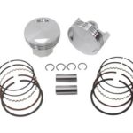 V-Twin Manufacturing Canada - 93.4  Big Bore Flat Top Piston Kit Standard - 11-1699