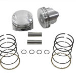 V-Twin Manufacturing Canada - 80  FLH-FX Piston Set .010 Oversize - 11-2236