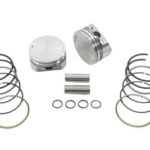 V-Twin Manufacturing Canada - 95  Twin Cam Piston Set .010 - 11-2276