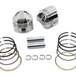V-Twin Manufacturing Canada - 80  Shovelhead Piston Set .020 Oversize - 11-9740