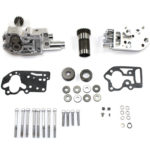 V-Twin Manufacturing Canada - Polished Oil Pump Assembly with Breather - 12-9802