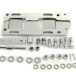 V-Twin Manufacturing Canada - Transmission Mounting Plate Kit Chrome - 17-0244