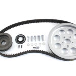 V-Twin Manufacturing Canada - Rear Belt and Pulley Kit Alloy - 20-0314