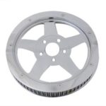V-Twin Manufacturing Canada - Rear Drive Pulley 70 Tooth Chrome - 20-0352