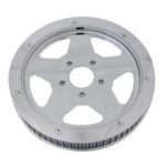 V-Twin Manufacturing Canada - Rear Drive Pulley 65 Tooth Chrome - 20-0353