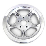 V-Twin Manufacturing Canada - Rear Pulley 68 Tooth Chrome - 20-0737