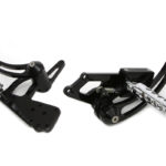 V-Twin Manufacturing Canada - Black Billet Extended Forward Control Set - 22-0114