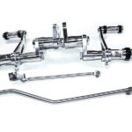 V-Twin Manufacturing Canada - Billet Forward Control Kit Polished - 22-0797