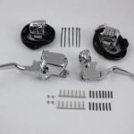 V-Twin Manufacturing Canada - Handlebar Control Kit with Switches Chrome - 22-0858