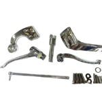V-Twin Manufacturing Canada - Chrome 3  Extension Mid Control Kit without Footpegs - 22-0957