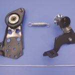 V-Twin Manufacturing Canada - Black Rocker Clutch Pedal Assembly - 22-1016