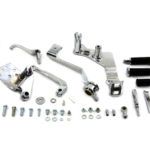 V-Twin Manufacturing Canada - Chrome Billet Forward Control Kit - 22-1063