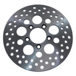 V-Twin Manufacturing Canada - 10  Drilled Front Brake Disc - 23-0316