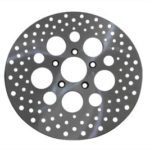 V-Twin Manufacturing Canada - 11-1/2  Drilled Front Brake Disc - 23-0379