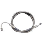 V-Twin Manufacturing Canada - Stainless Steel Brake Hose 34-1/4 - 23-8809