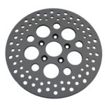 V-Twin Manufacturing Canada - 11-1/2  Drilled Rear Brake Disc - 23-9044