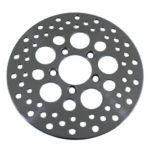 V-Twin Manufacturing Canada - 10  Drilled Front Brake Disc - 23-9046