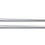 V-Twin Manufacturing Canada - Hard Chrome 39mm Fork Tube Set 23-3/8  Total Length - 24-0020
