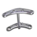 V-Twin Manufacturing Canada - Chrome Billet Triple Tree Set - 24-0061