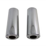 V-Twin Manufacturing Canada - Fork Slider Chrome Cover Set 2  Over Stock - 24-0138