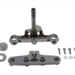 V-Twin Manufacturing Canada - Replica Forged Steel Triple Tree Set Chrome - 24-0348
