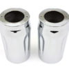 V-Twin Manufacturing Canada - Chrome Fork Slider Cover Set - 24-1182 - Image 2