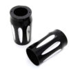V-Twin Manufacturing Canada - Black Fork Slider Cover Set - 24-1193