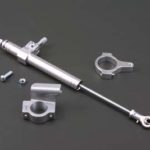 V-Twin Manufacturing Canada - Chrome Fork Steering Damper Kit - 24-1243