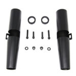 V-Twin Manufacturing Canada - Black 39mm Fork Shrouds - 24-1318