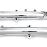 V-Twin Manufacturing Canada - Chrome Lower Fork Slider Set - 24-1775