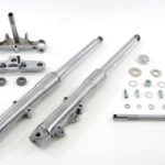 V-Twin Manufacturing Canada - 41mm Fork Assembly with Polished Sliders - 24-9951