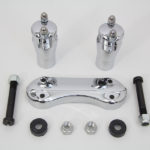 V-Twin Manufacturing Canada - 3  Glide Riser Set Chrome - 25-0021
