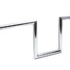 V-Twin Manufacturing Canada - 8  Z Handlebar with Indents Chrome - 25-0428 - Image 2