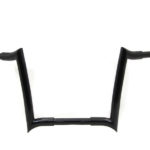 V-Twin Manufacturing Canada - 12  Ape Handlebar without Indents Black - 25-0981