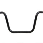 V-Twin Manufacturing Canada - 12  Buffalo Ape Hanger Handlebar with Indents Black - 25-1293