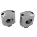 V-Twin Manufacturing Canada - 1-1/2  Short Riser Set Chrome - 25-2184